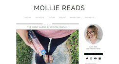 Desktop Screenshot of molliereads.com